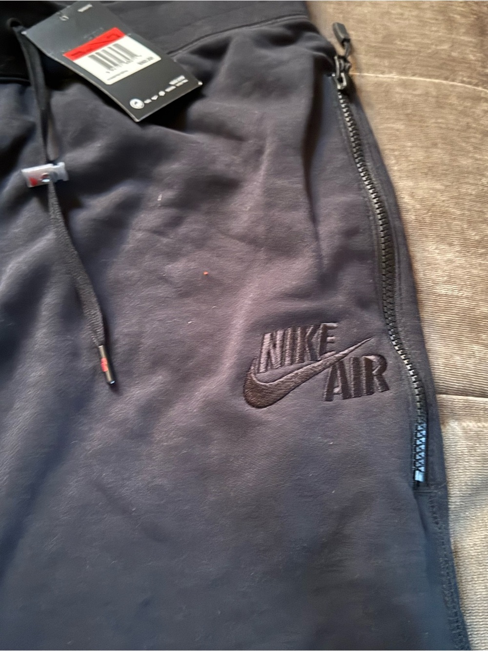 Nike Black Standard Fit Jogger Pants